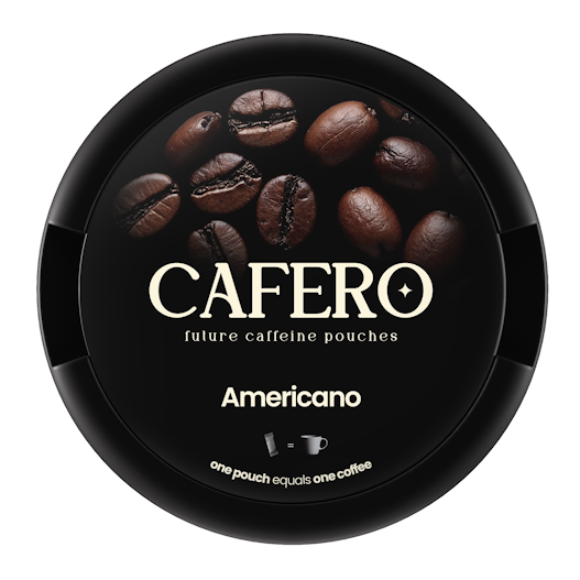 Cafero Americano Caffeine Coffee Pouches Nicotine-Free