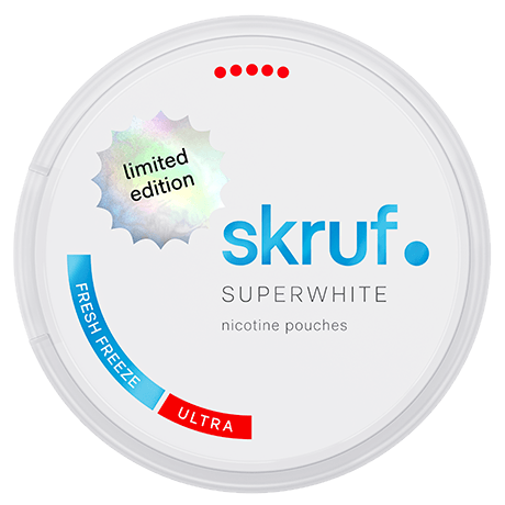 Skruf Superwhite Fresh Freeze Ultra Limited Edition
