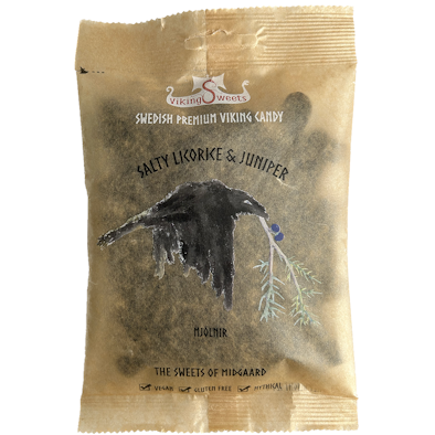 Salty licorice + juniper framsida